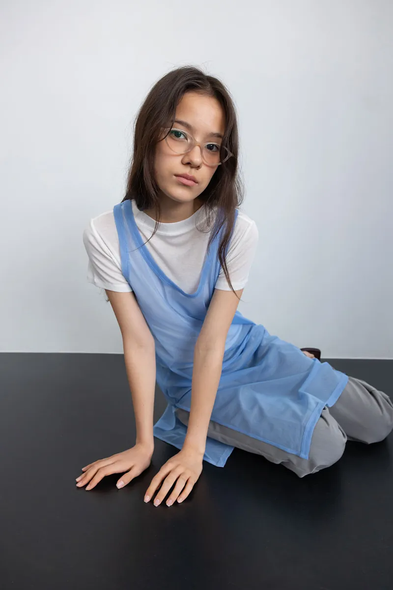 Studio Doe - Sheer Side Slit Long Tank Top