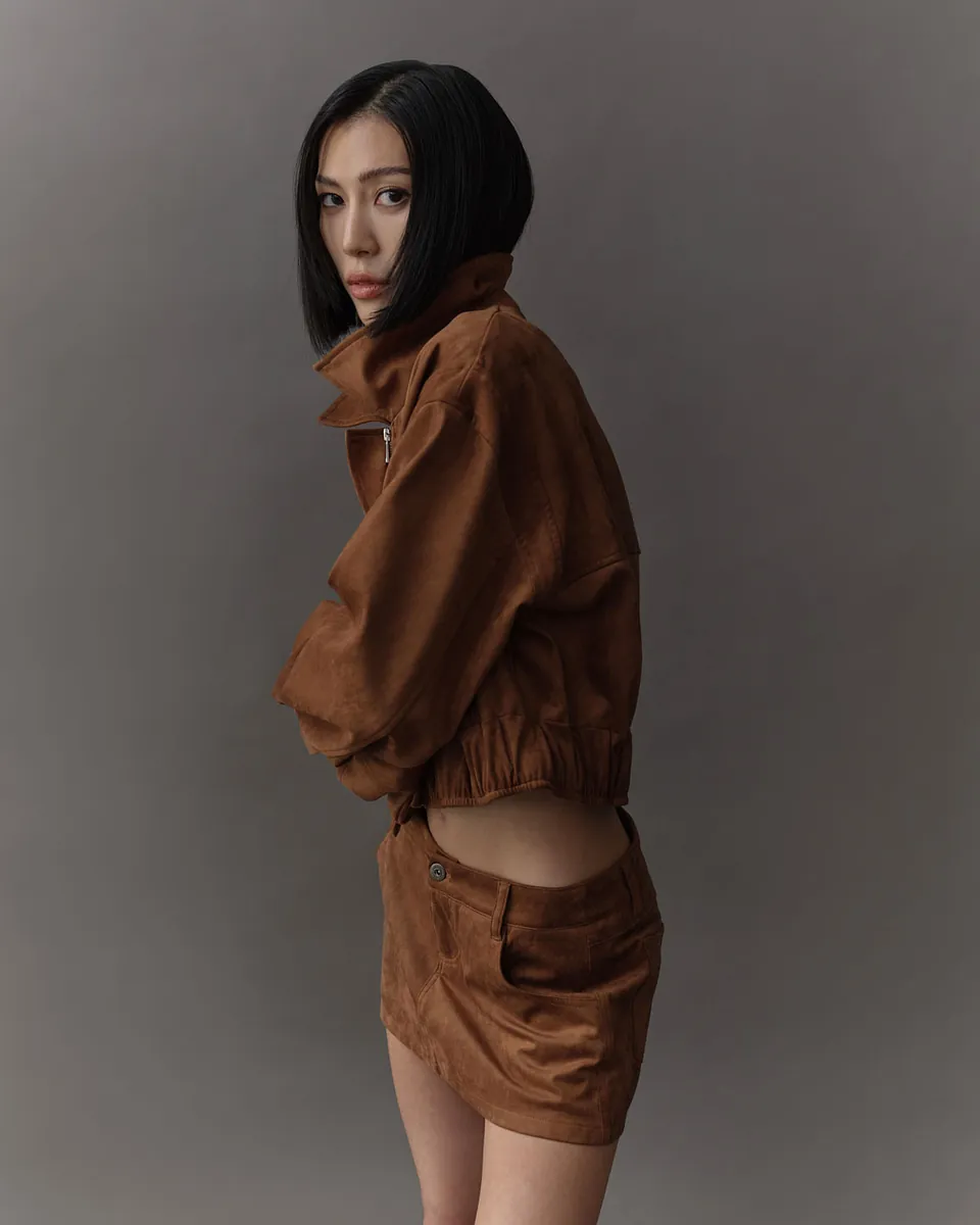 Studio Doe - Doe：Molly Faux Suede Skort