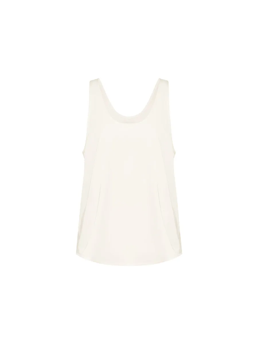 Studio Doe - Matte Satin U-Neck Tank Top