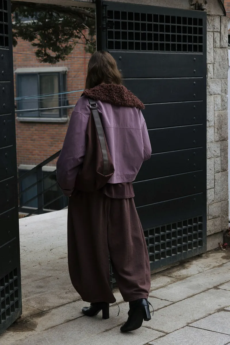 Studio Doe - Boa Collar Aviator Jacket