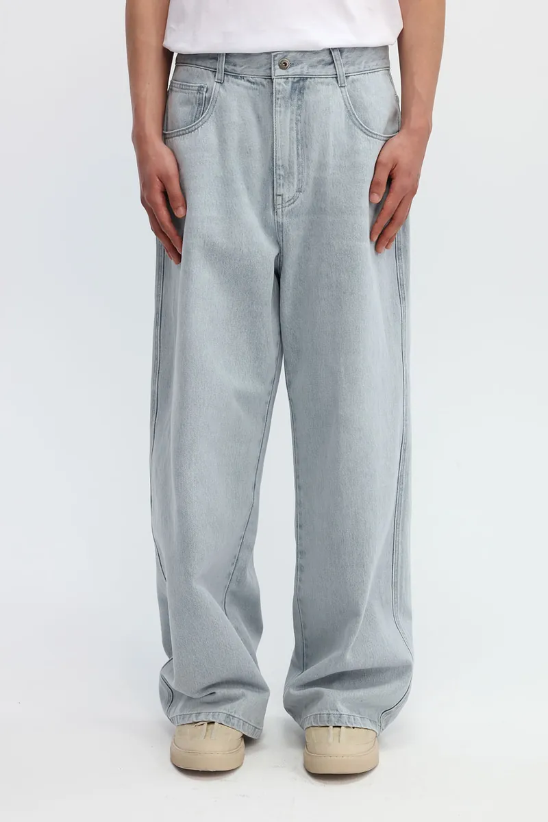 Studio Doe - Adjustable Waist Denim Pants