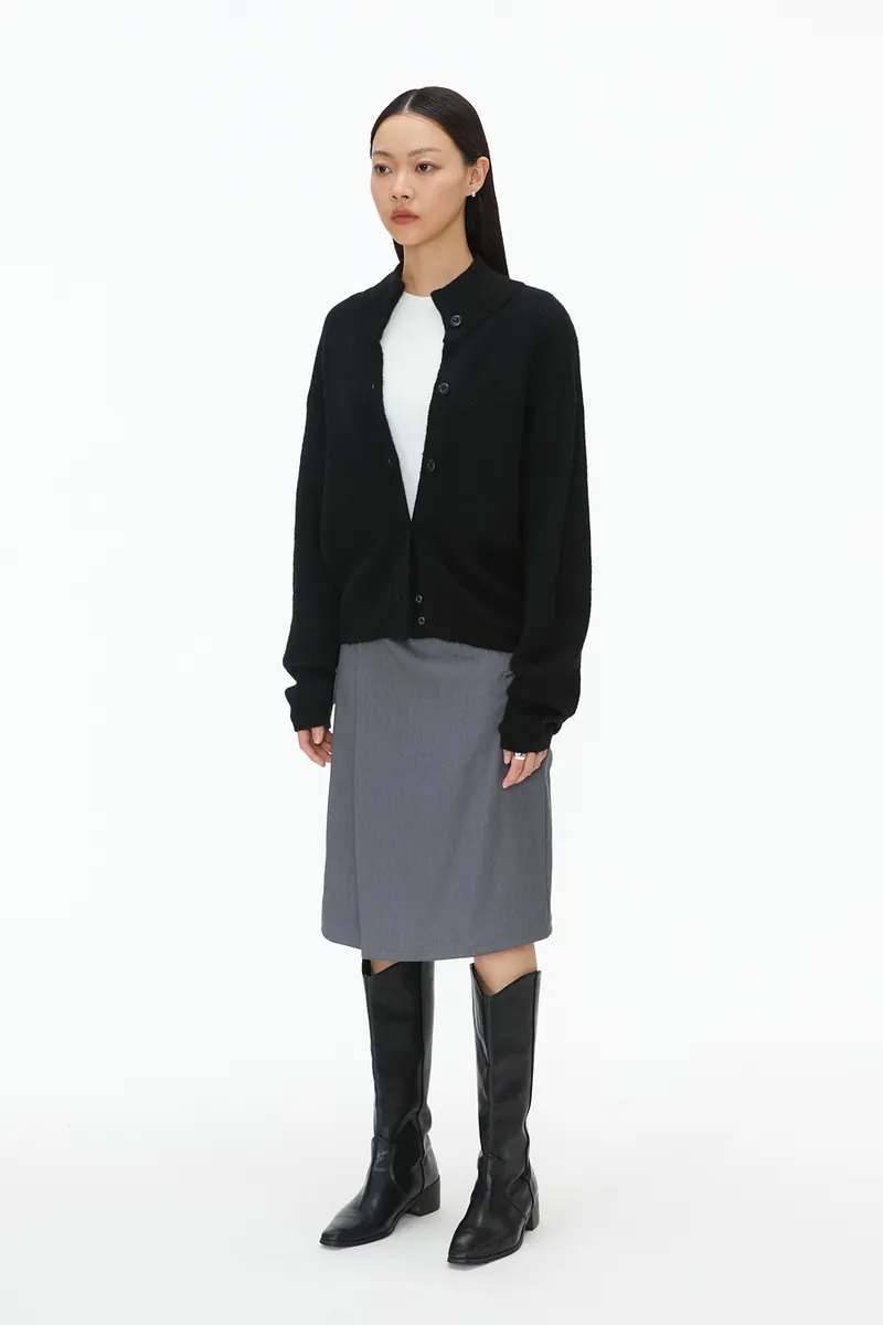 Studio Doe - Structured Pleated Knee-Length Skirt