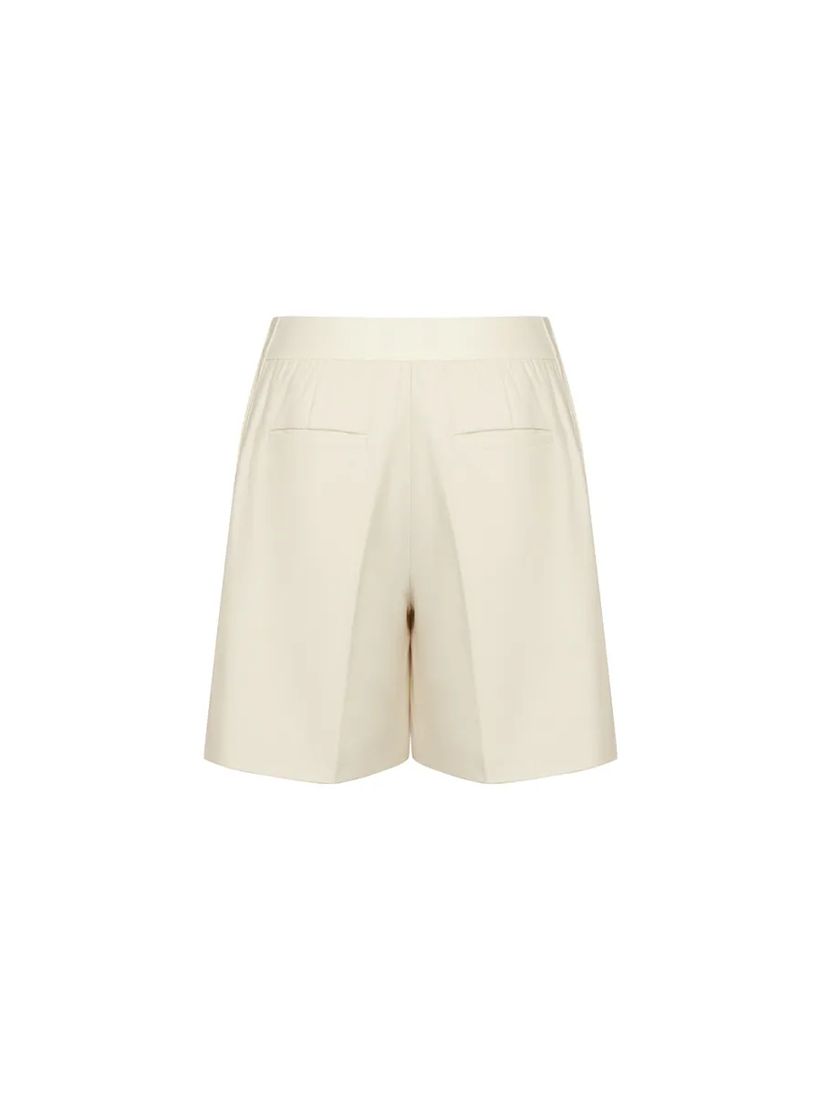 Studio Doe - Textured Stretch Knee-Length Trousers