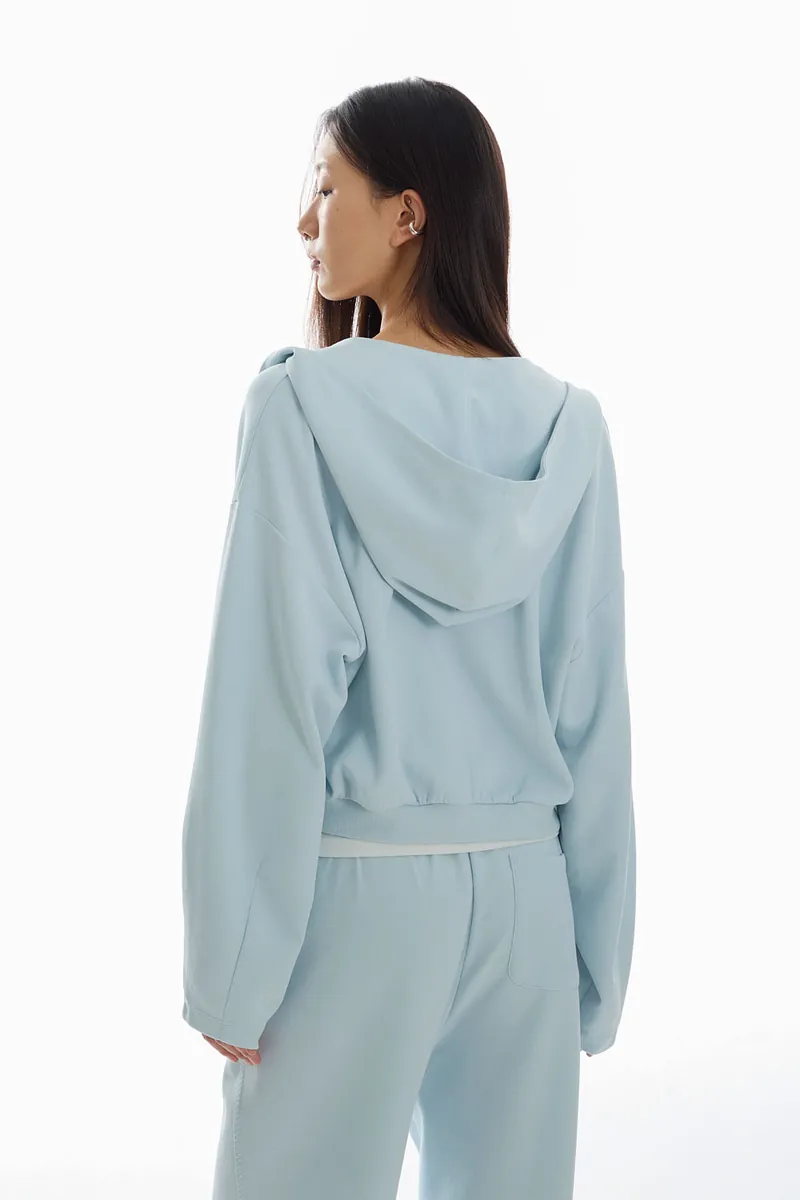Doe：Molly Double Zipper Hoodie