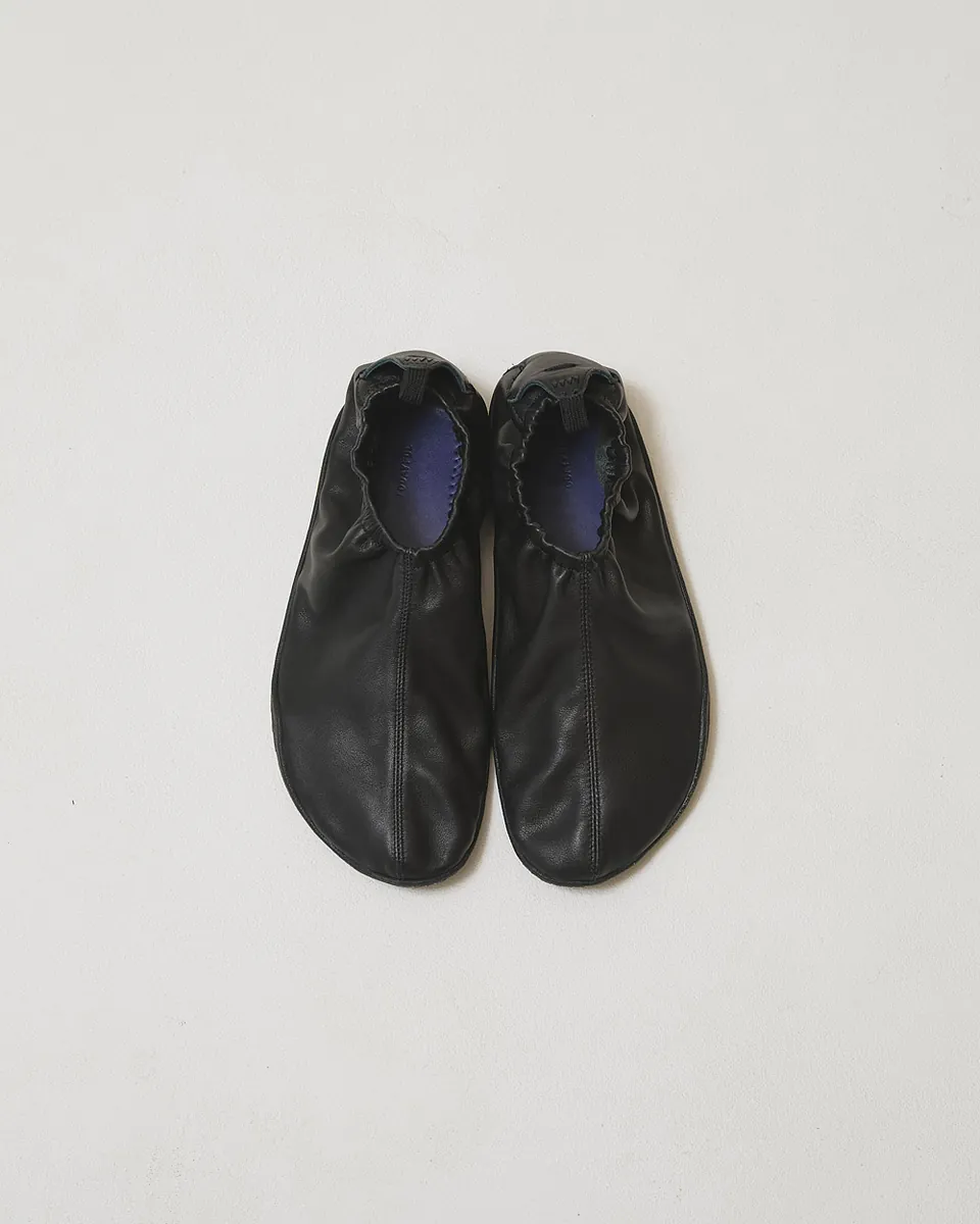 [秋季新品預訂] Vibramsole Leather Mockshoes