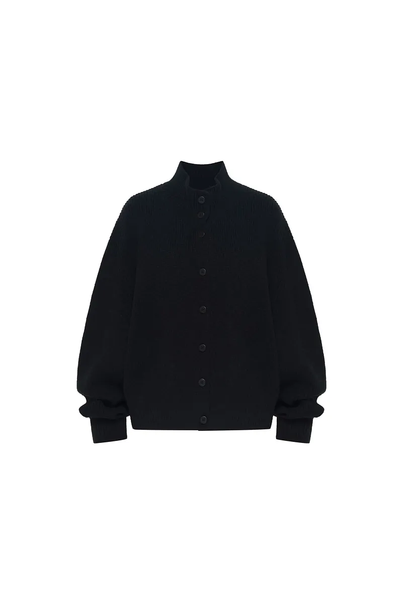 Studio Doe - Stand Collar Cardigan