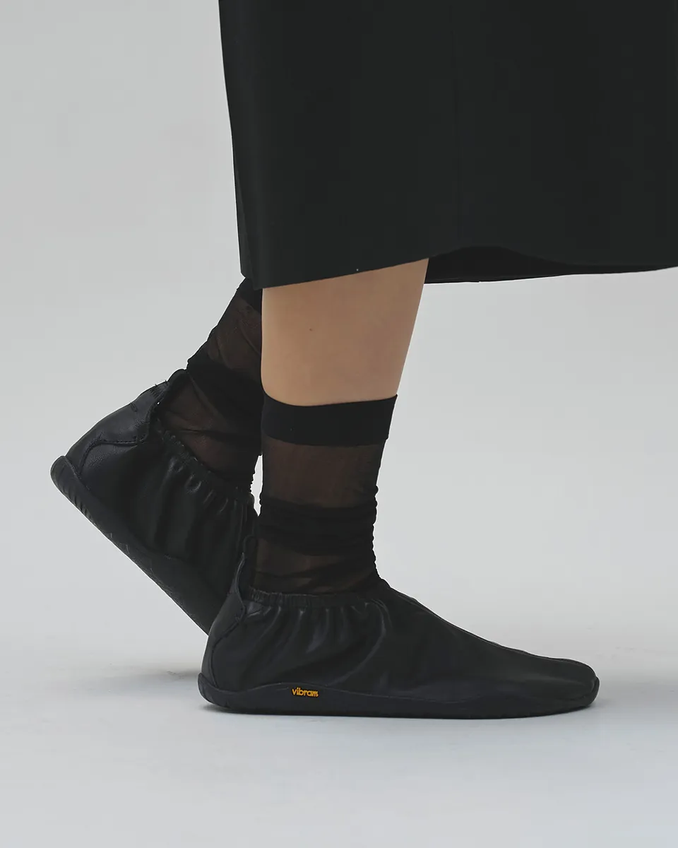 [秋季新品預訂] Vibramsole Leather Mockshoes