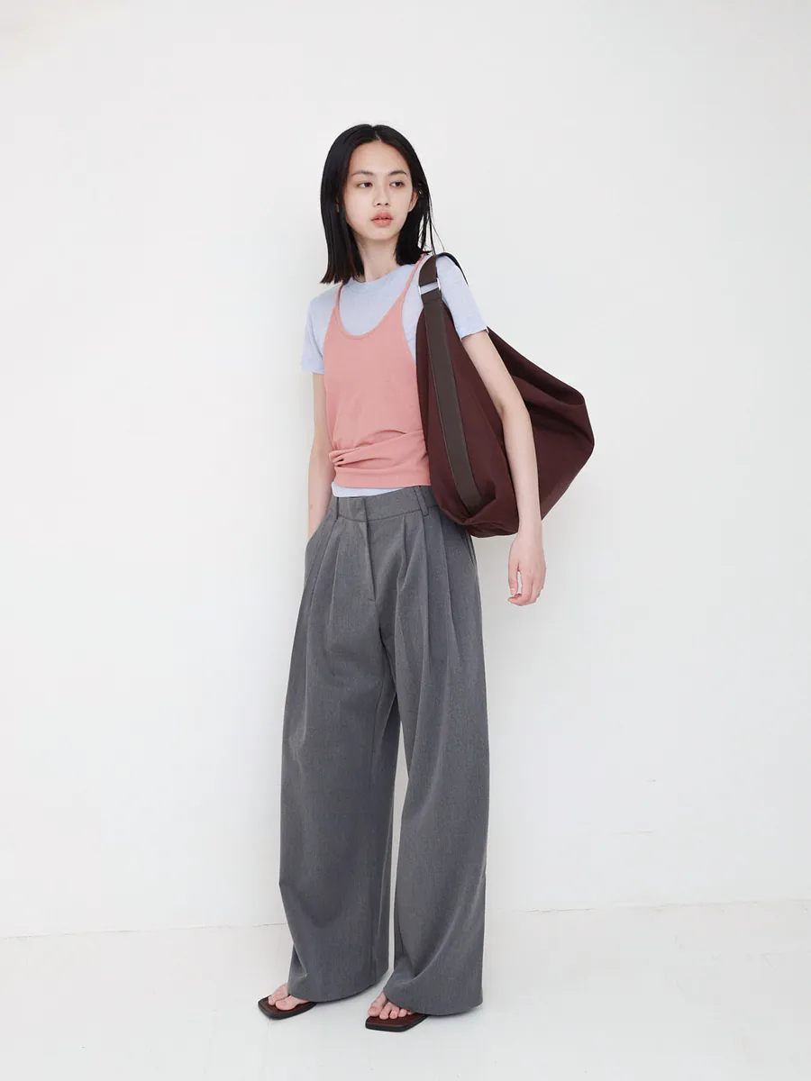 Studio Doe - Piped Layering Halter Tank Top
