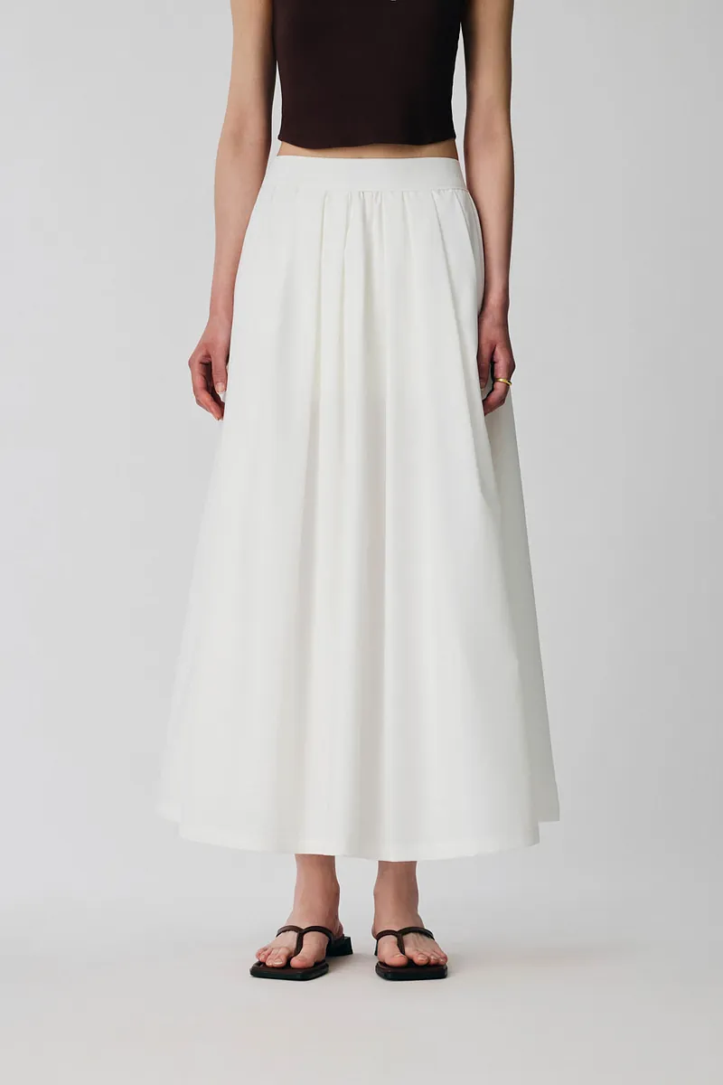 Studio Doe - Doe：Molly Relaxed Gathered Flared Skirt