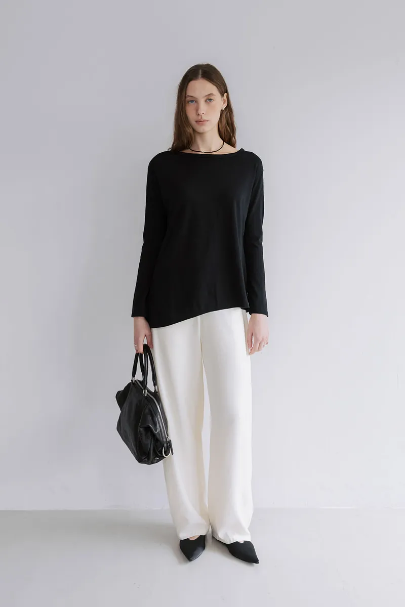 Studio Doe - Asymmetrical Textured Pullover
