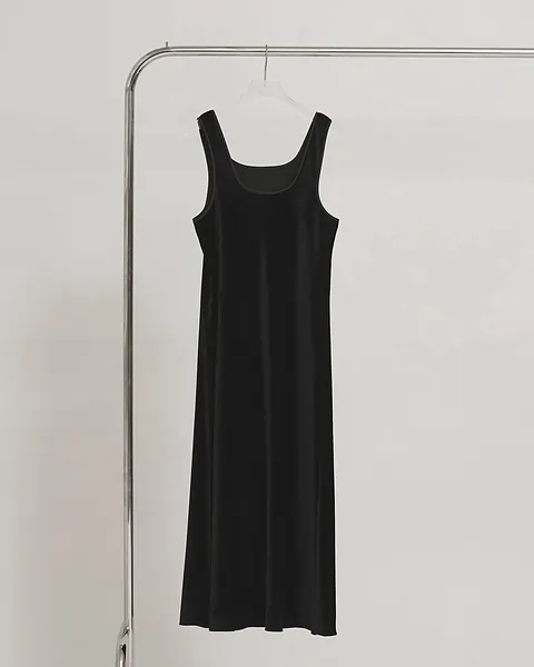 Velour Pencil Dress