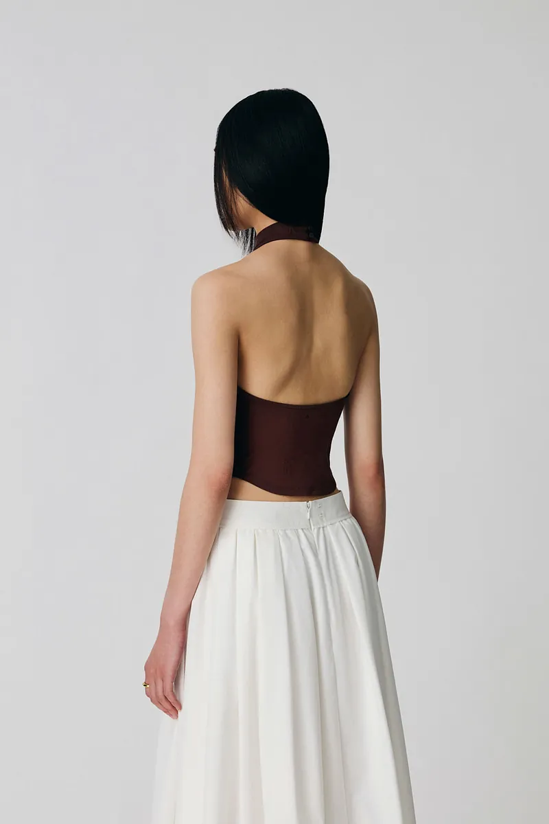 Studio Doe - Doe：Molly Open Back Halter Tank Top
