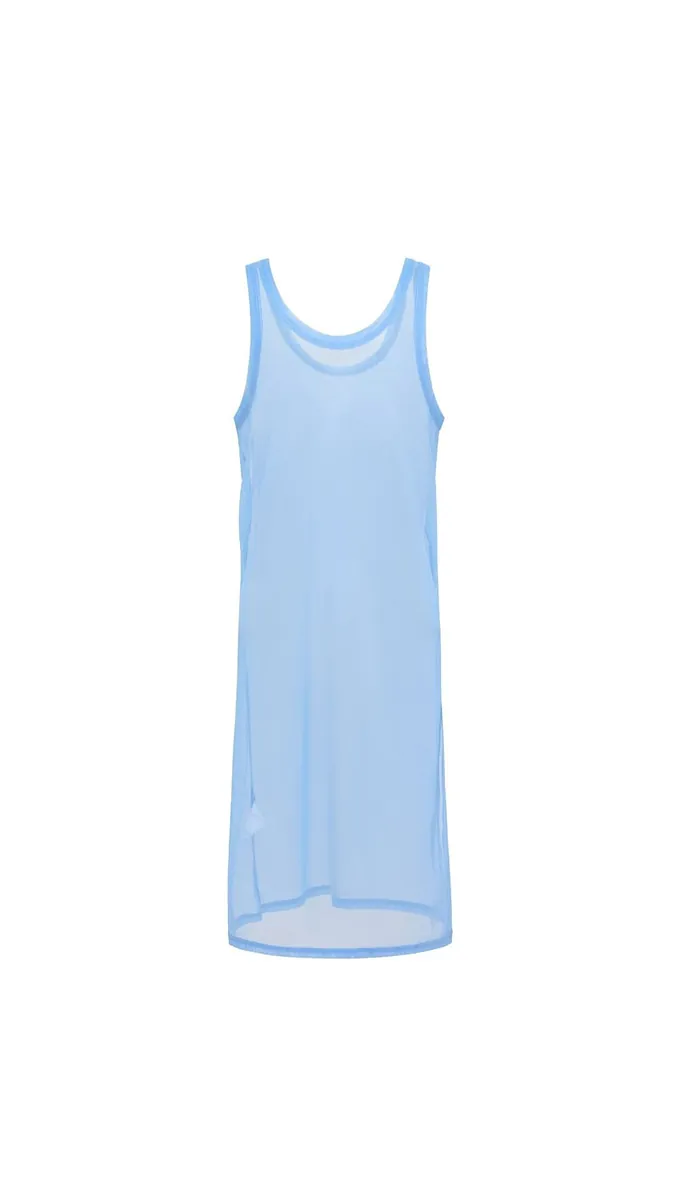 Studio Doe - Sheer Side Slit Long Tank Top
