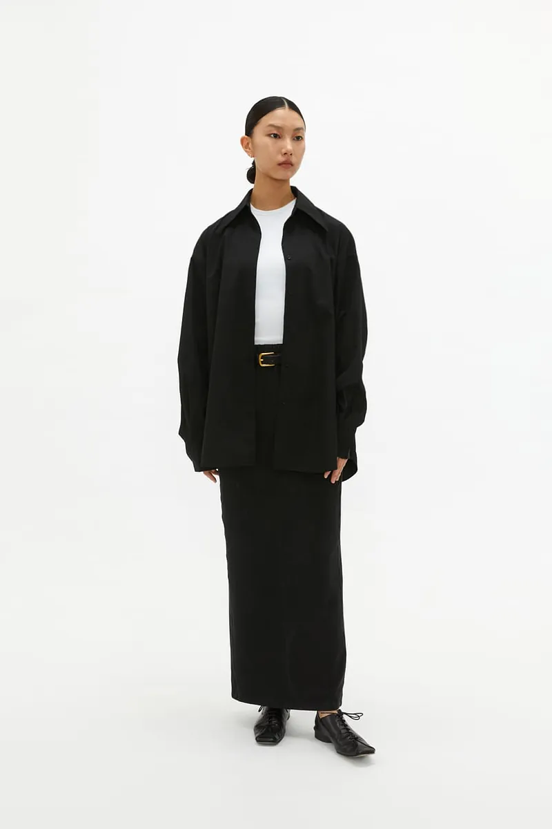 Studio Doe - Classic Drop Shoulder Wrinkle-Resistant Shirt