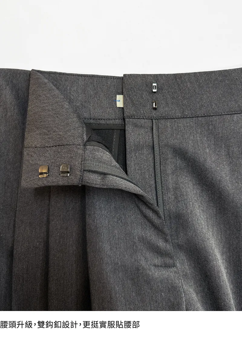 Studio Doe - Three-Tuck Low-Rise Wide Pants 3.0