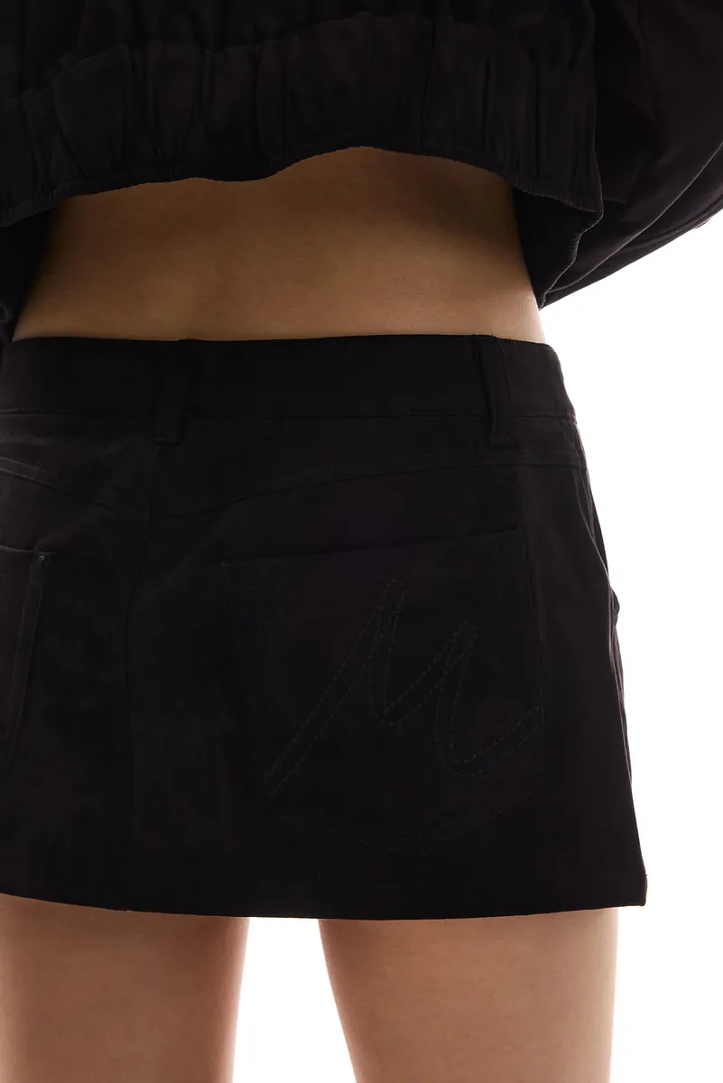 Studio Doe - Doe：Molly Faux Suede Skort
