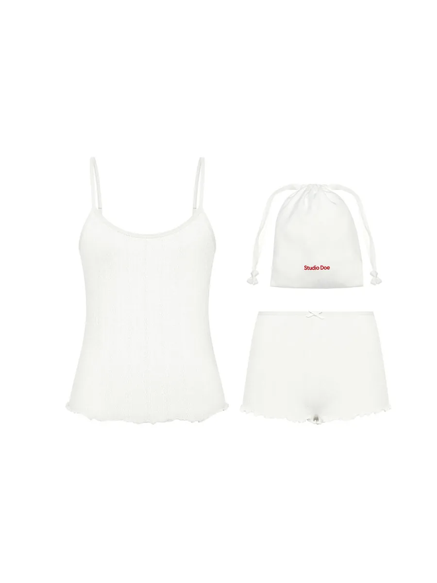Studio Doe - Jacquard Soft Cotton Loungewear Set