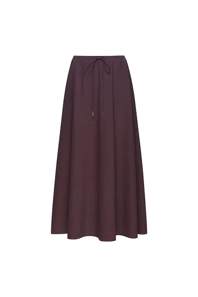 Studio Doe - Knitted Drawstring A-line Skirt