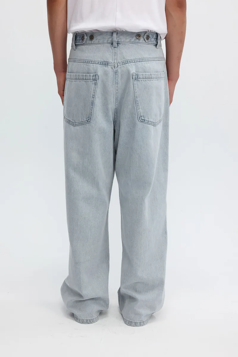 Studio Doe - Adjustable Waist Denim Pants
