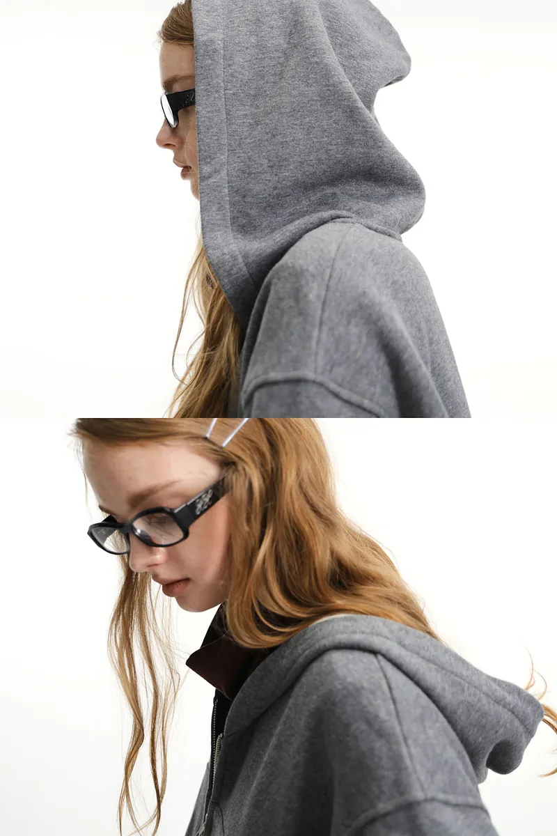 Studio Doe - Fleece Cropped Zip Hoodie