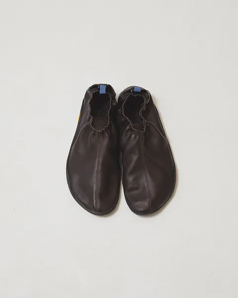 [秋季新品預訂] Vibramsole Leather Mockshoes