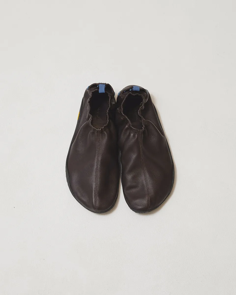 [秋季新品預訂] Vibramsole Leather Mockshoes