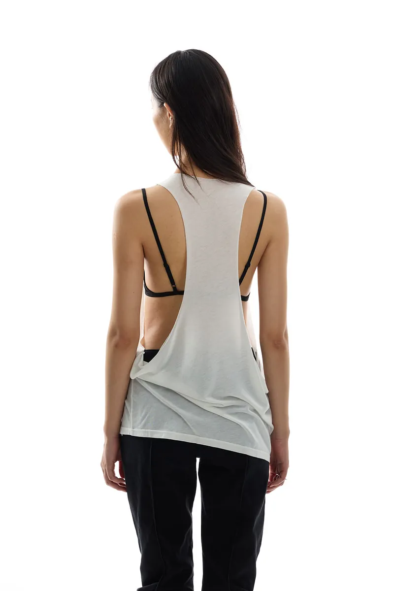 Studio Doe - Doe：Molly Raw Edge Cut-Off Tank Top