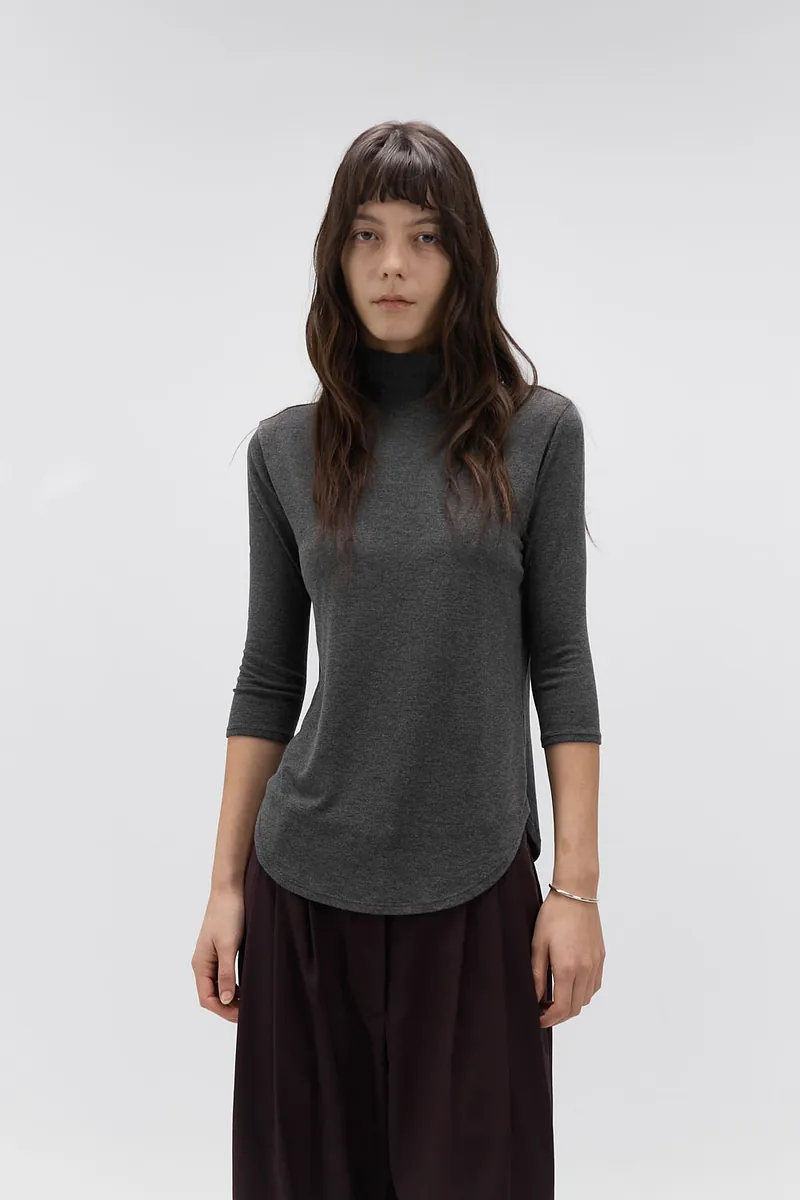 Studio Doe - Mousse Knit High-neck Cutsew