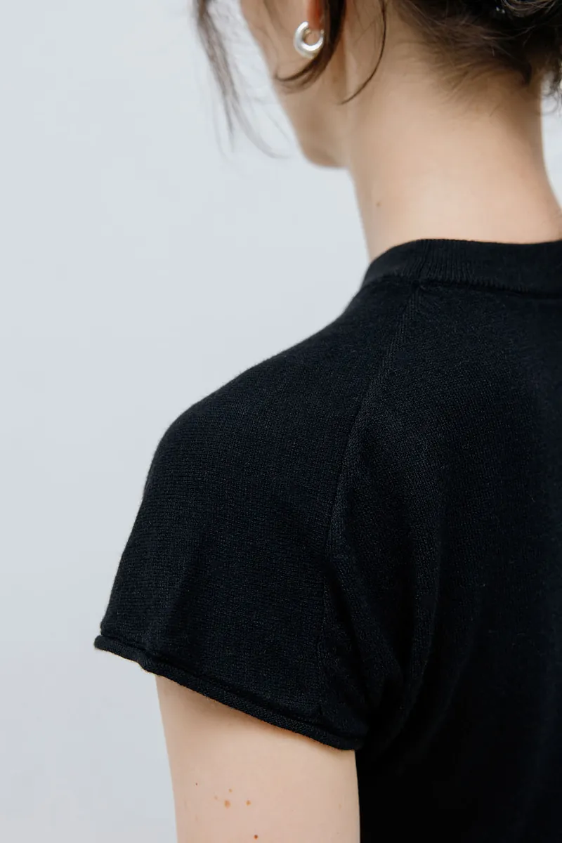 Studio Doe - French Sleeve Knit T-shirt