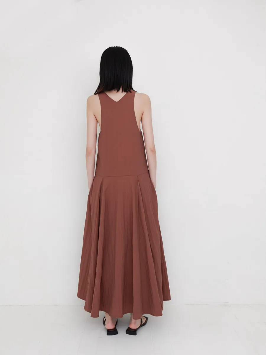 Studio Doe - Low Waist Panel Flared Dress