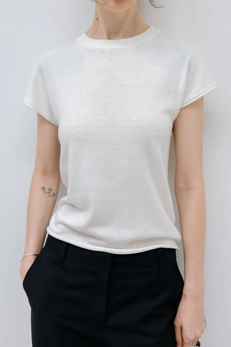 Studio Doe - French Sleeve Knit T-shirt
