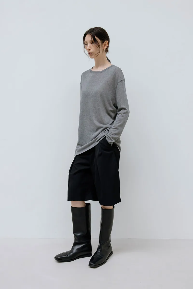 Studio Doe - Air-knit Sheer Tee