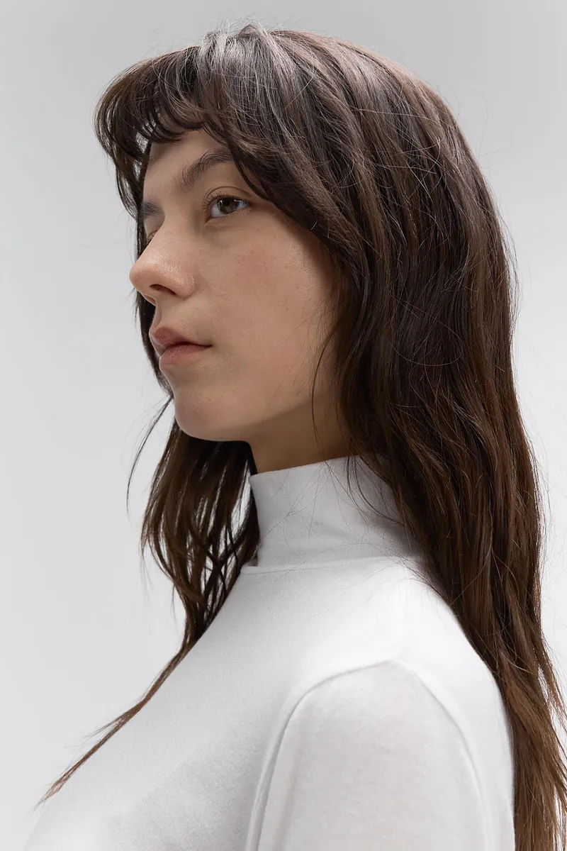 Studio Doe - Mousse Knit High-neck Cutsew
