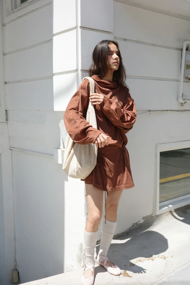 Studio Doe - Brushed V-Back Dress