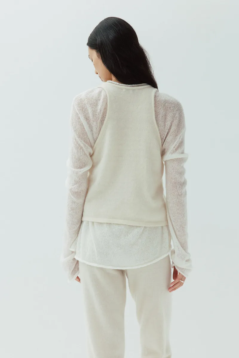 Studio Doe - Cashmere Light Knit Tank Top
