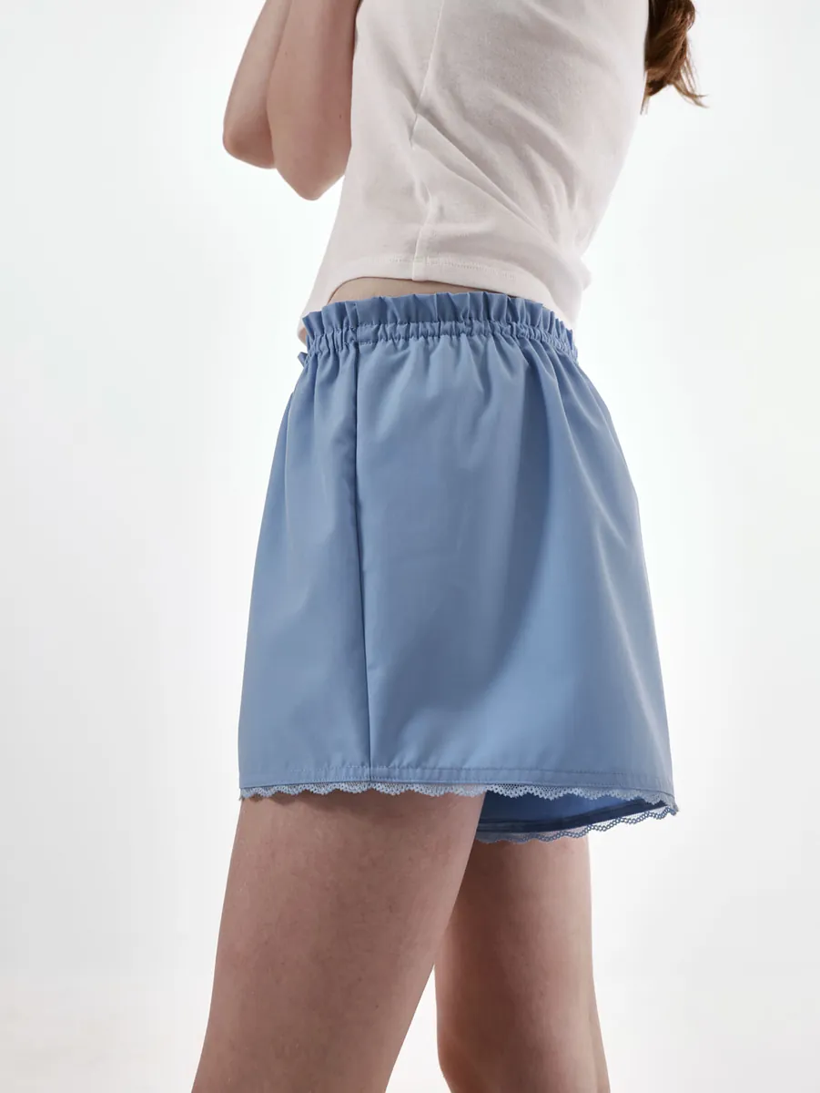 Studio Doe - Lightweight Ruffle A-Line Shorts