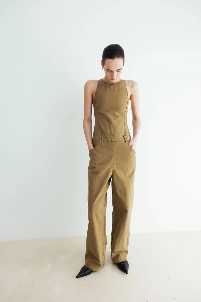 Studio Doe - Low Waist Panel Jumpsuit