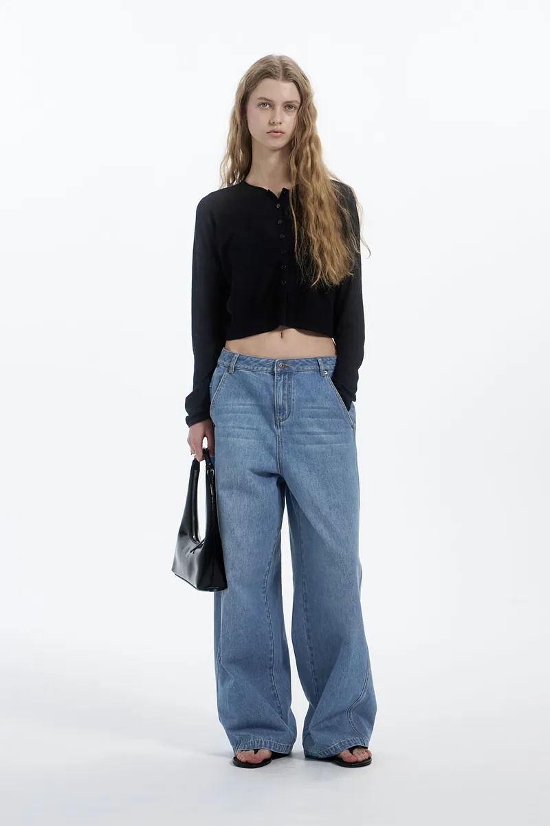 Studio Doe - Low Pocket Washed Denim Pants