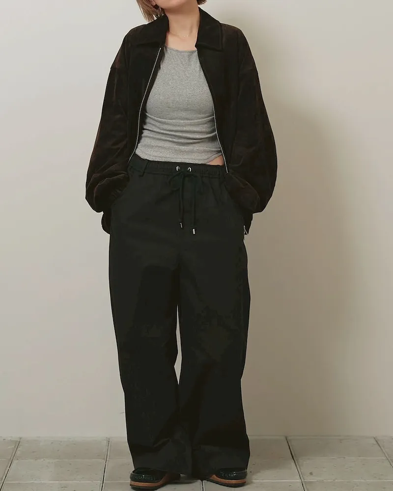 [PRE-ORDER] TODAYFUL - Suede Zip Blouson