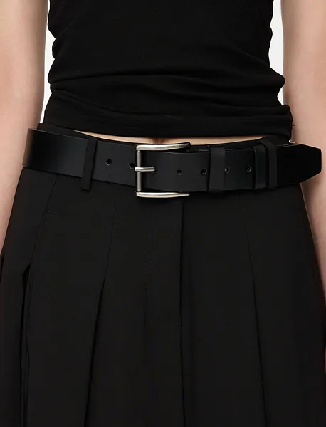 Studio Doe - Square Buckle Wide Leather Belt