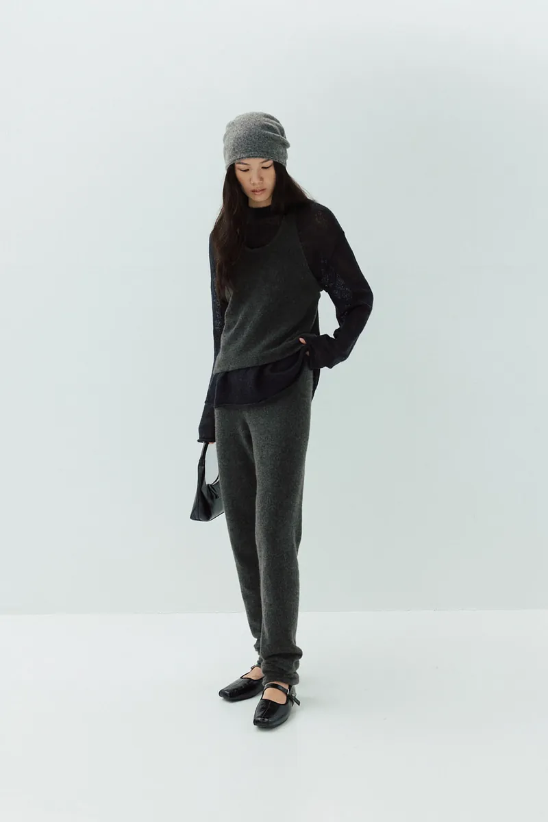 Studio Doe - Cashmere Double-Layer Slouchy Beanie