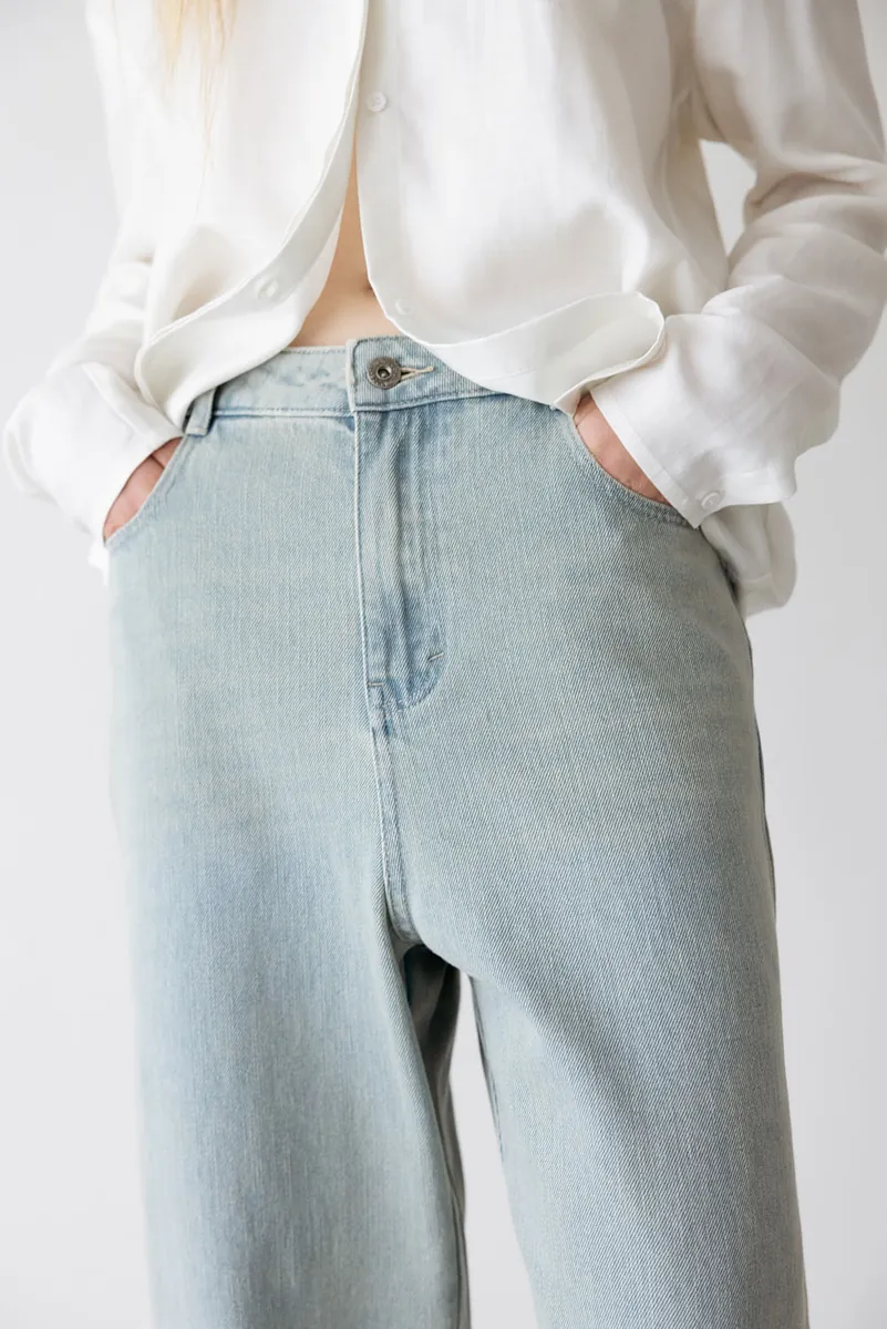 Studio Doe - Washed Low-Crotch Baggy Jeans
