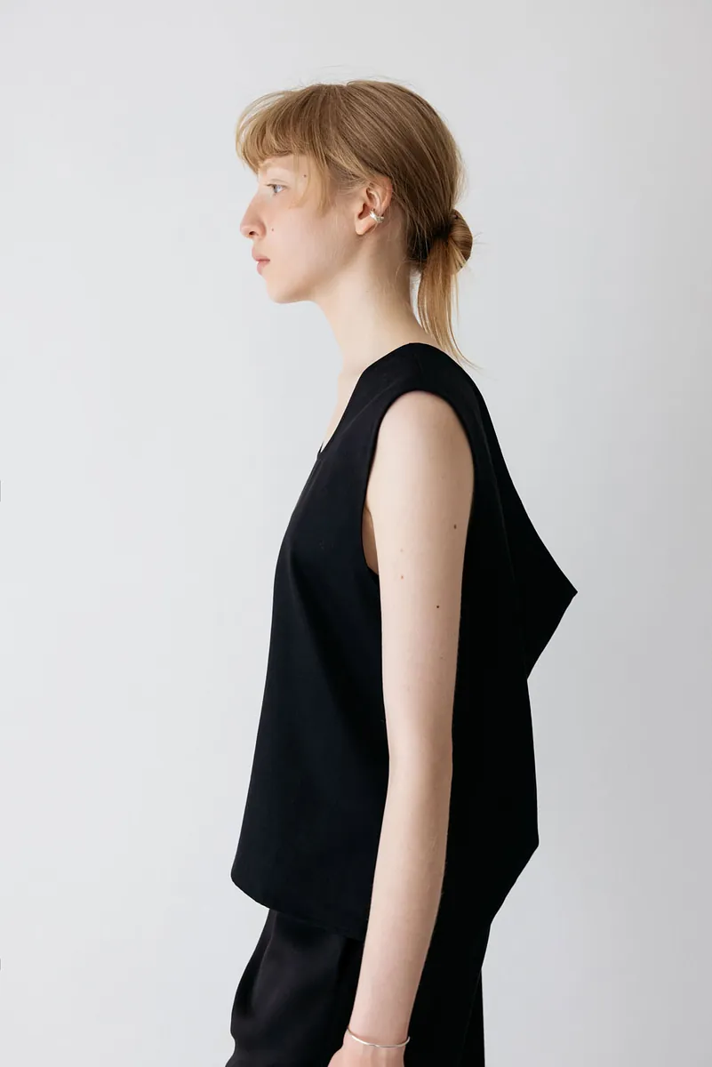 Studio Doe - Reversible Draped Neck Tank Top
