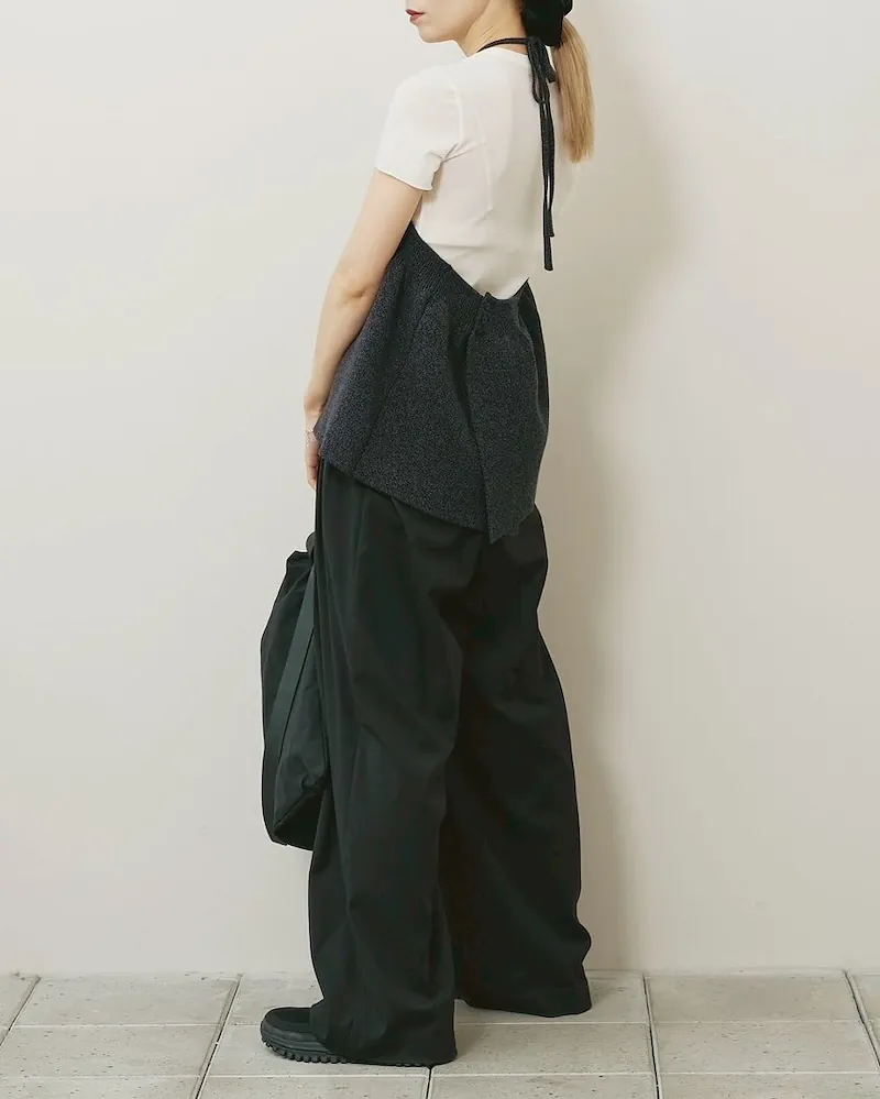 [PRE-ORDER] TODAYFUL - Halterneck Peplum Knit