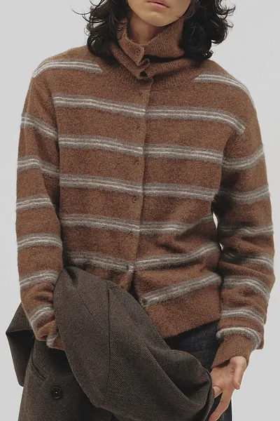 [PRE-ORDER] TODAYFUL - Multicolor Border Knit