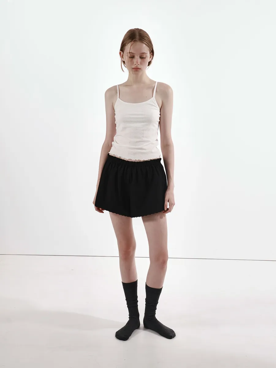 Studio Doe - Lightweight Ruffle A-Line Shorts