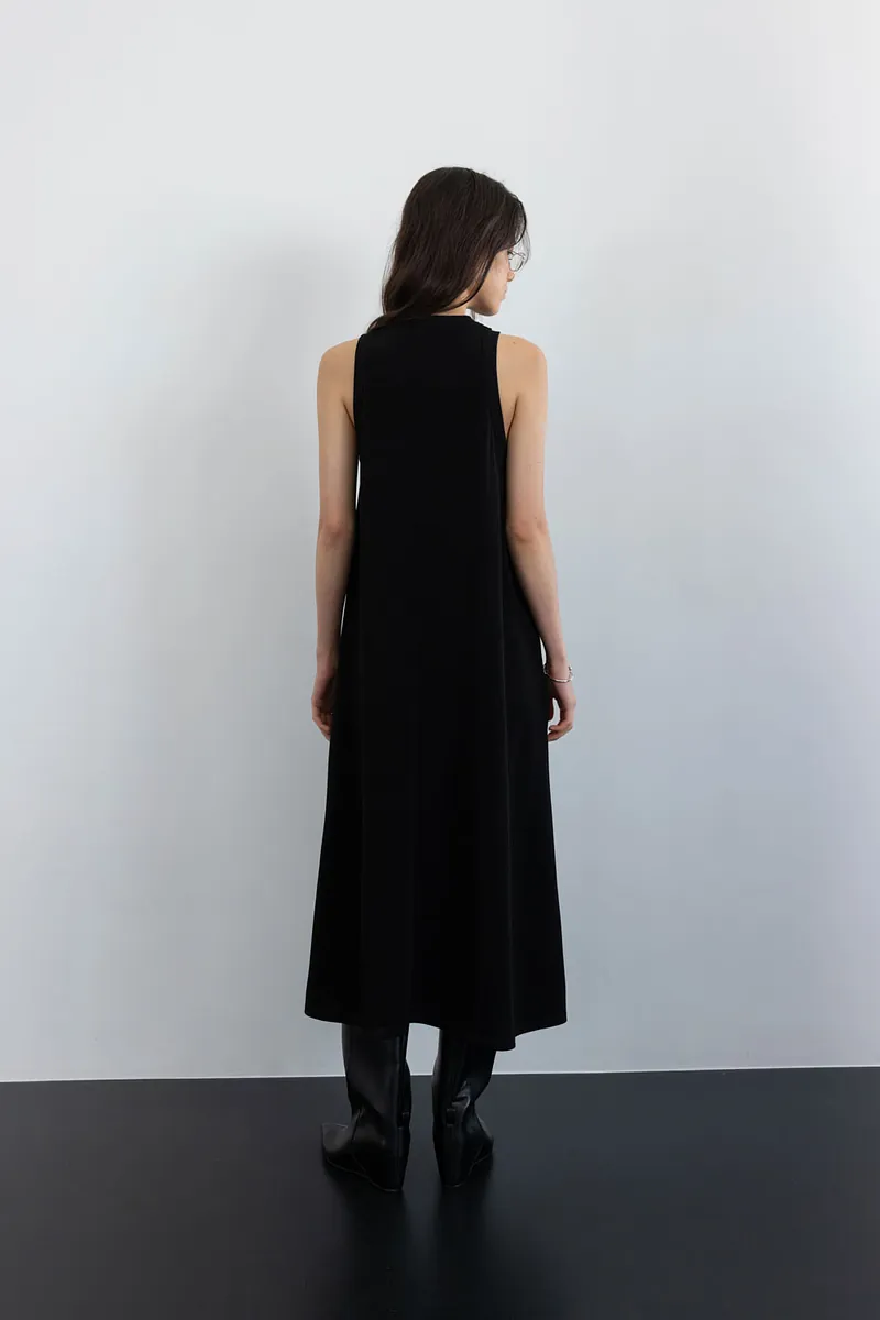 Studio Doe - Ribbed Piping Sleeveless Dress
