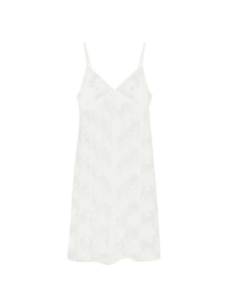 Studio Doe - Lace Embroidered Strap Long Tank Top