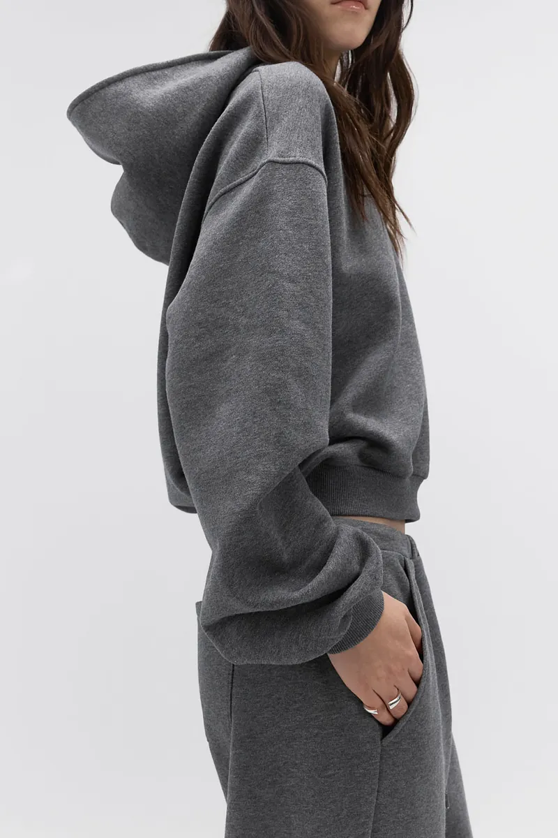Studio Doe - Fleece Cropped Hoodie