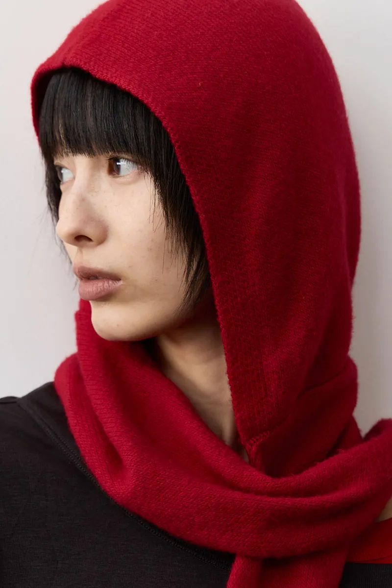 Studio Doe - Sea Island Cotton Soft Knit Hooded Scarf